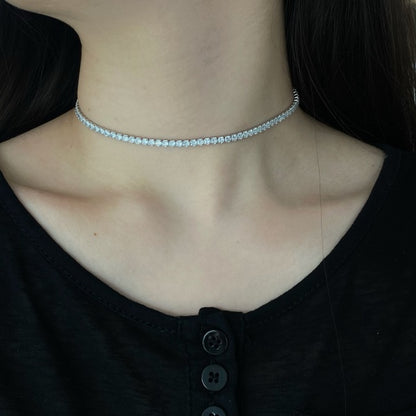 Tennis necklace
